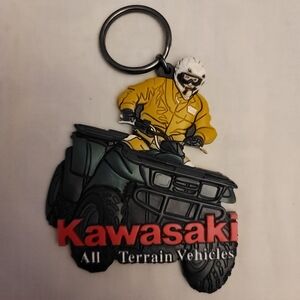 KAWASAKI OEM ATV 3-D KEY CHAIN Part # K99999-124 Original Manufacturer Brand New